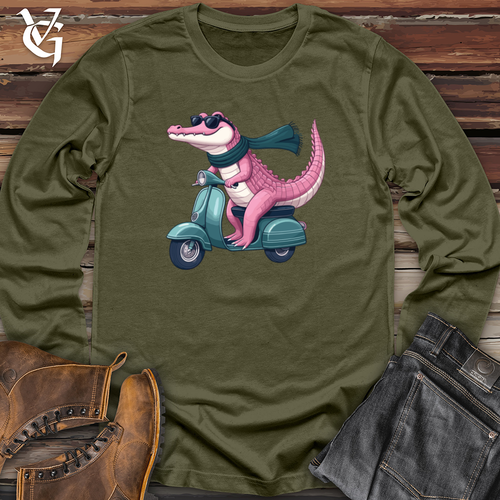 Viking Goods Gator Scoot Long Sleeve Military Green / L