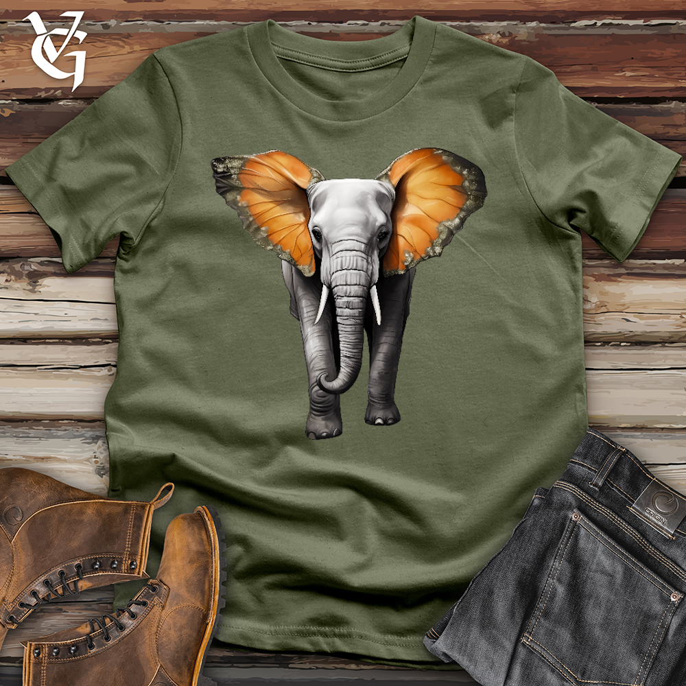 Viking Goods Gentlemen Drink Wine Softstyle Tee Military Green / L