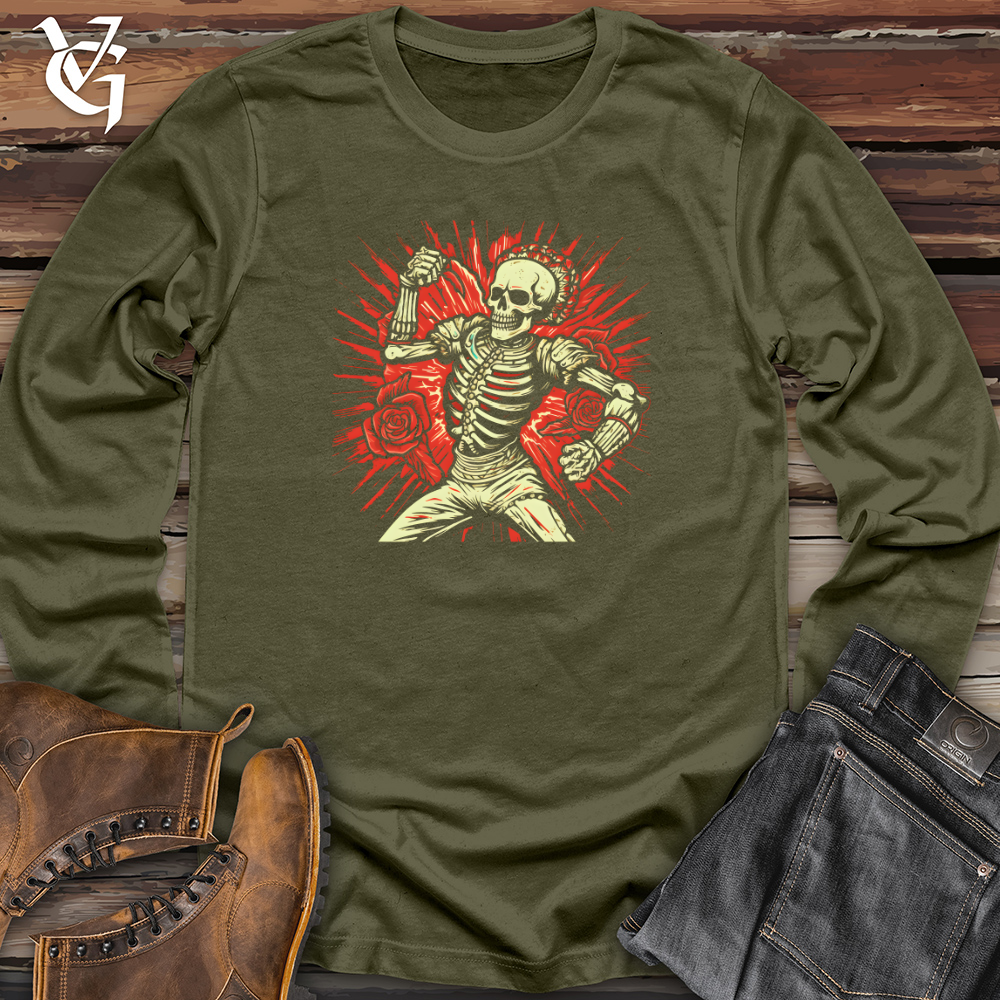 Viking Goods Gritty Gladiator Pineapple Long Sleeve Military Green / L