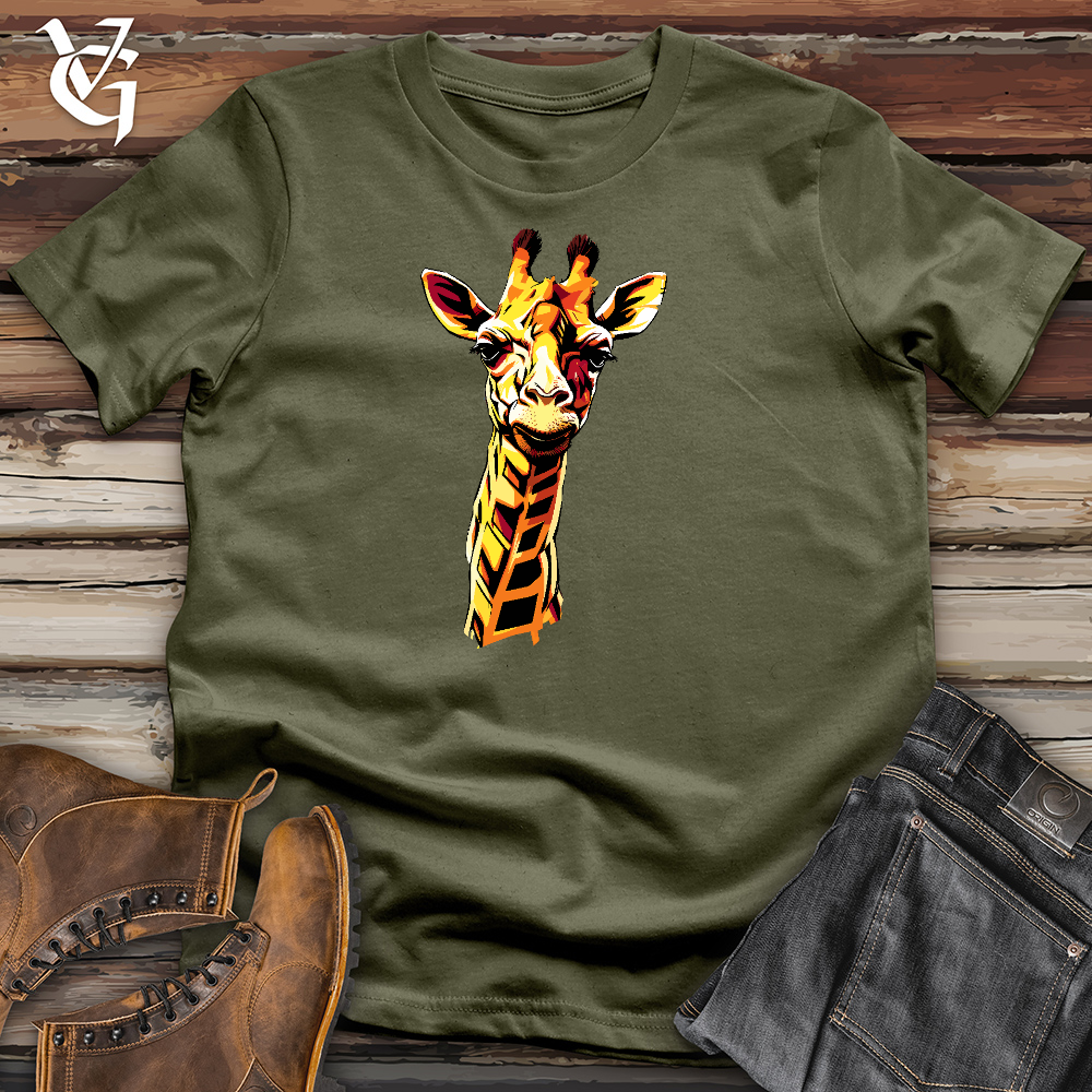 Viking Goods Grooving Giraffe Cotton Tee Military Green / L
