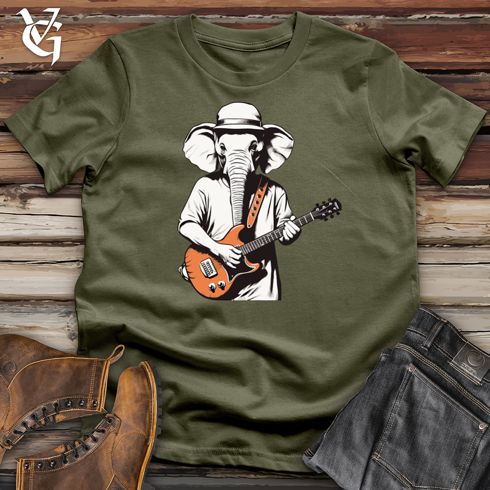 Viking Goods Groovy Jumbo Jam Cotton Tee Military Green / L