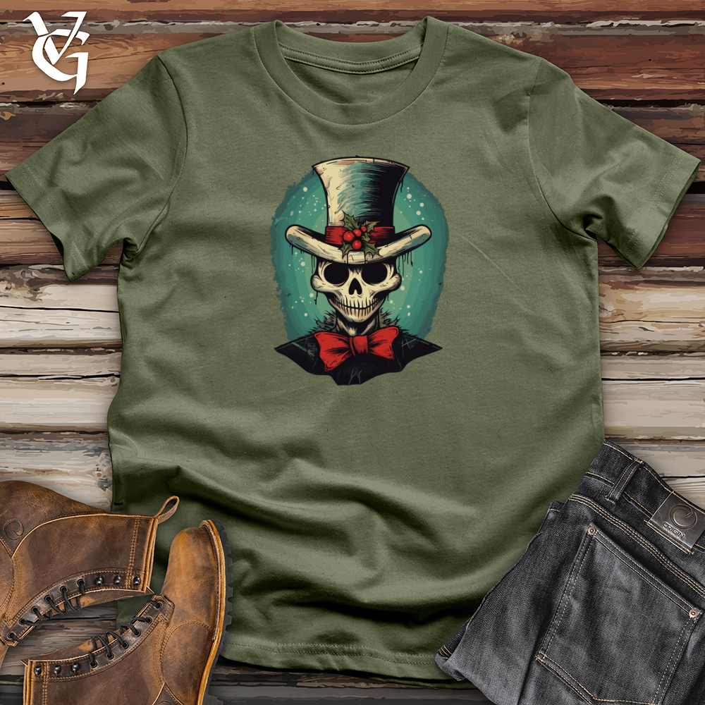 Viking Goods Grunge Snowman Elegance 01 Softstyle Tee Military Green / L