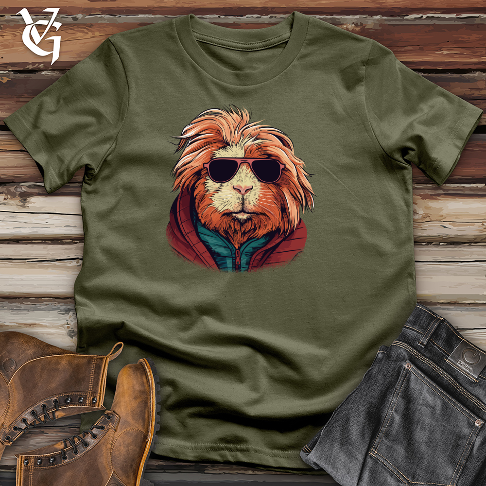 Viking Goods Guinea Pig Groove Cotton Tee Military Green / L