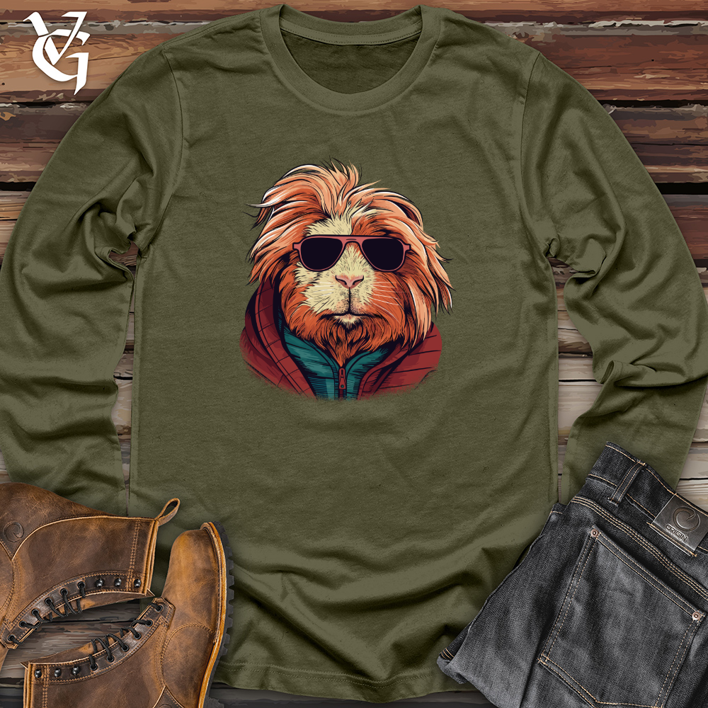 Viking Goods Guinea Pig Groove Long Sleeve Military Green / L