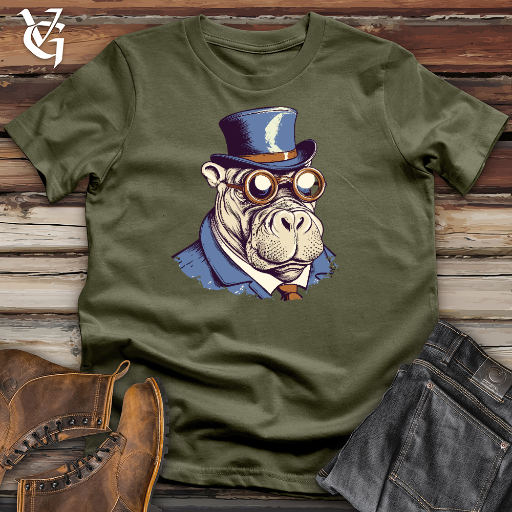 Viking Goods Hippopota Cotton Tee Military Green / L