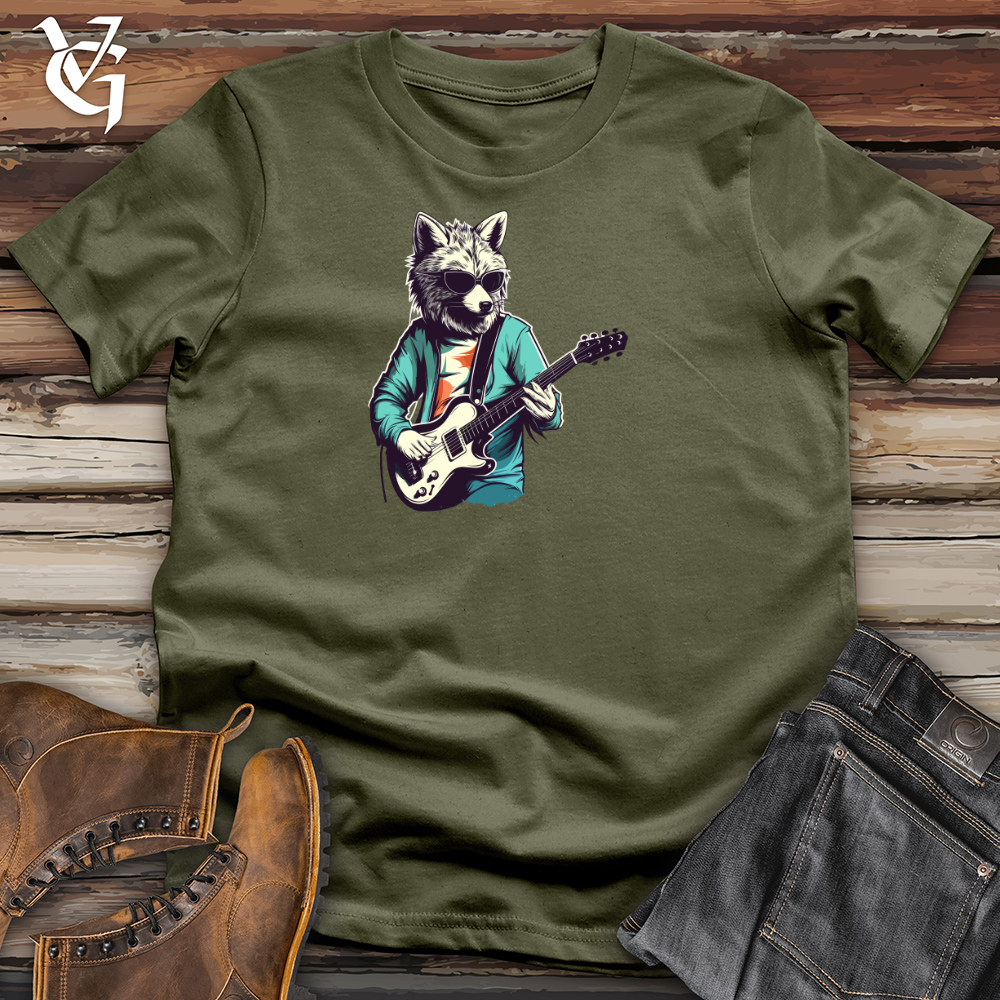 Viking Goods Howling Strings Cotton Tee Military Green / L