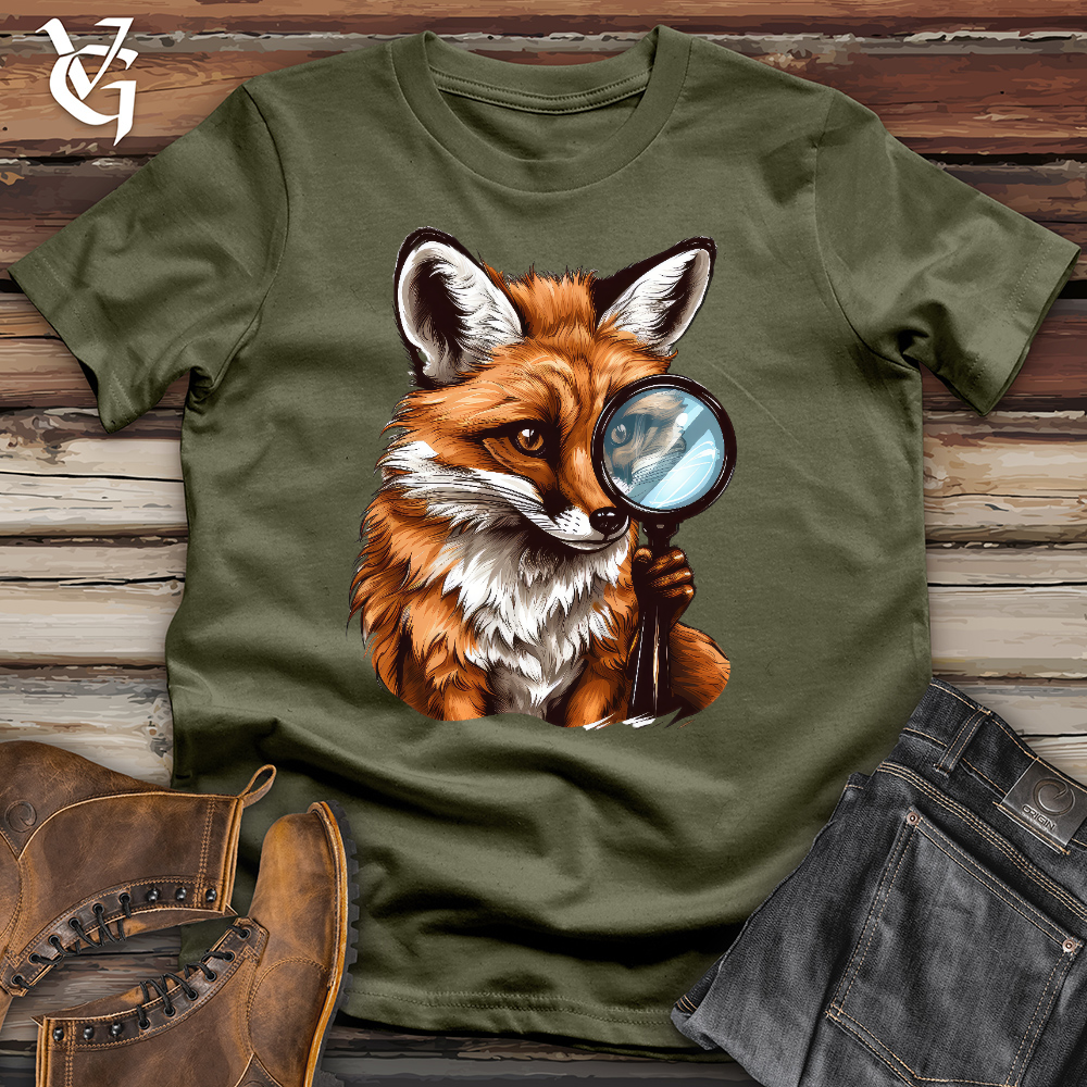 Viking Goods Inspector Fox Cotton Tee Military Green / L