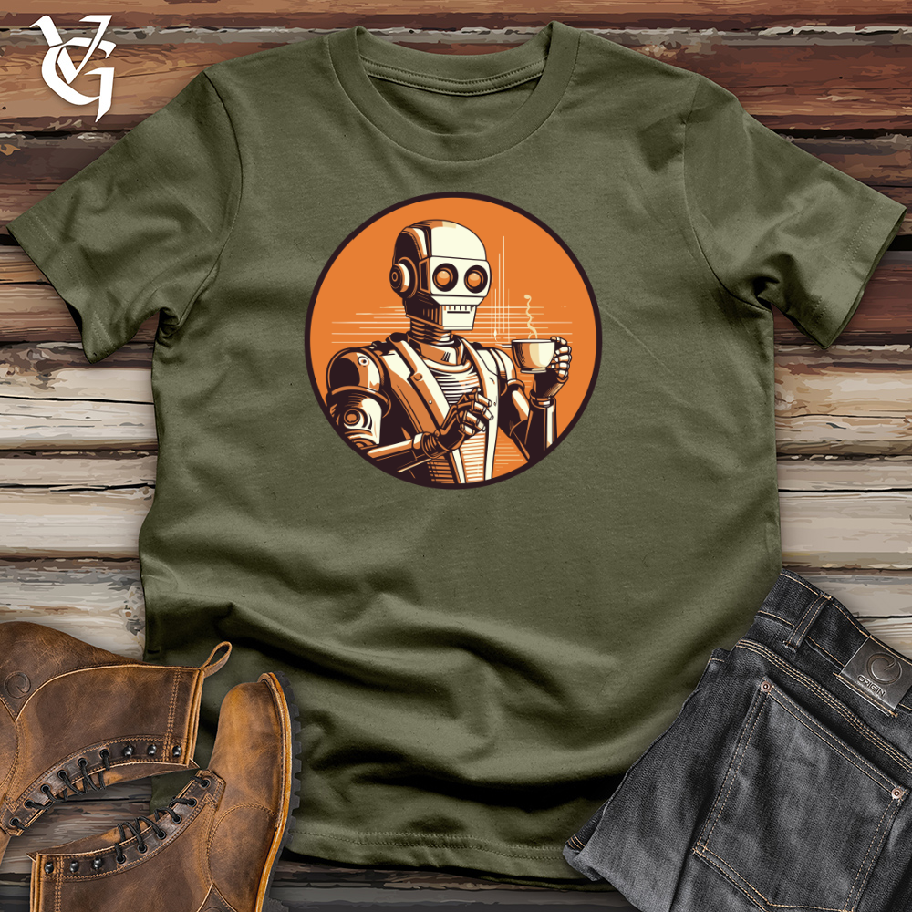 Viking Goods JavaBot 01 Cotton Tee Military Green / L