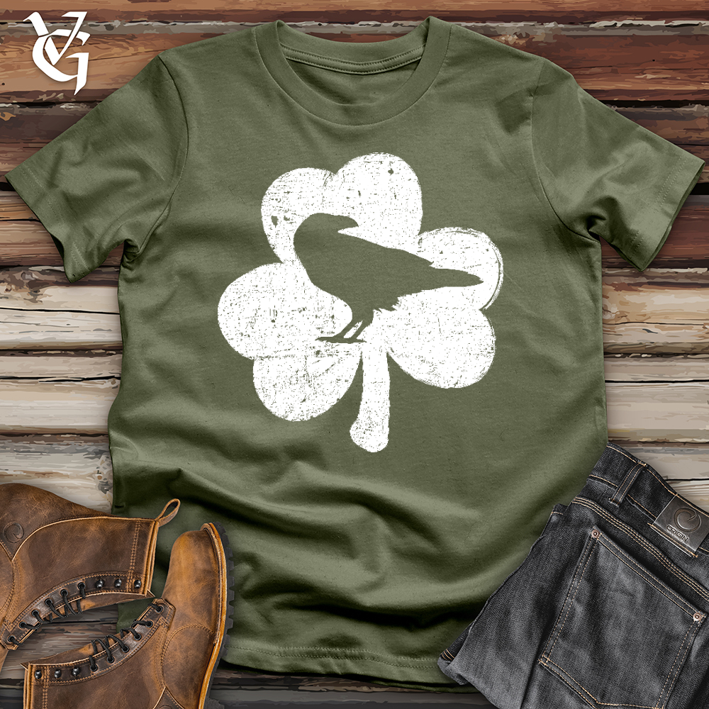 Viking Goods Lucky Raven Softstyle Tee Military Green / L