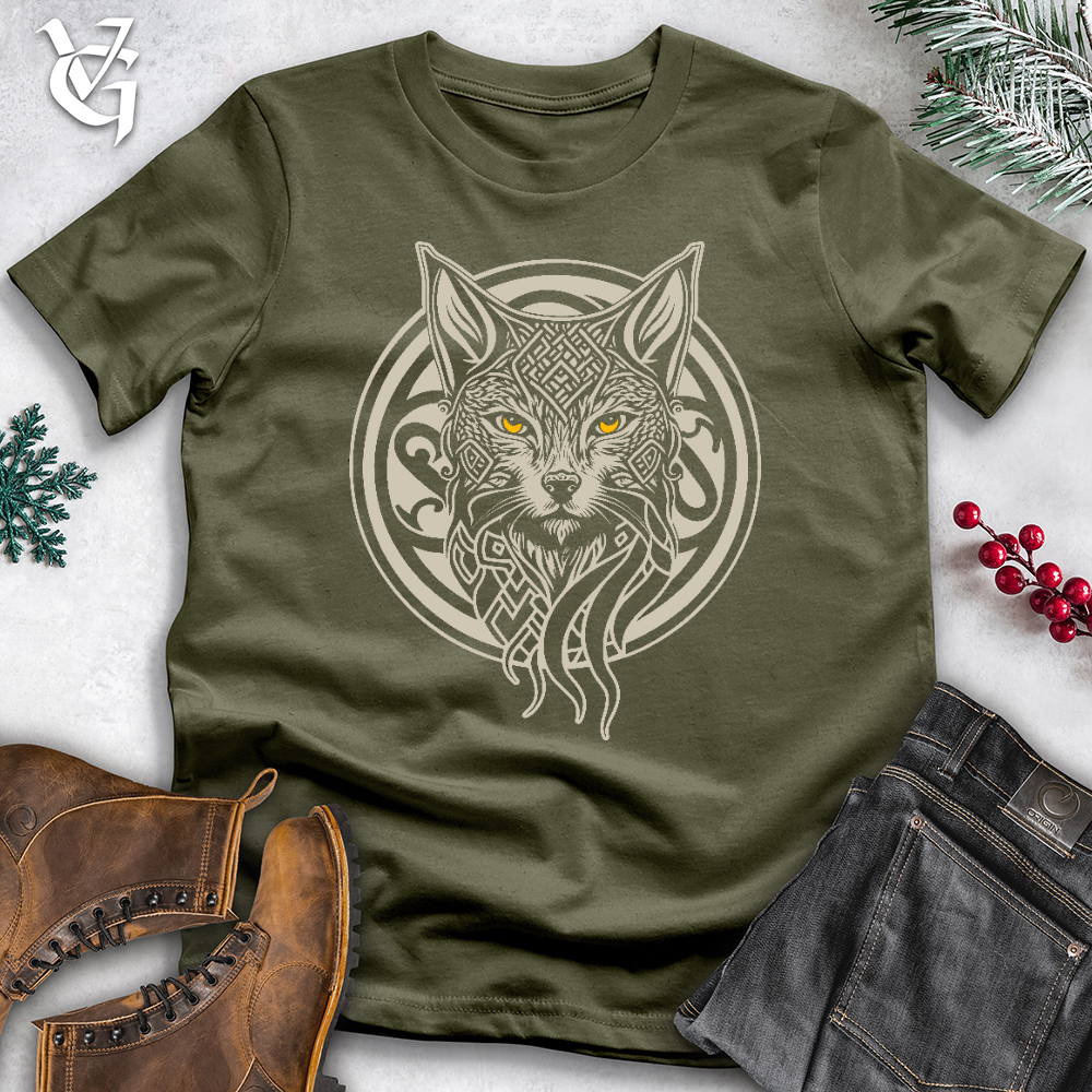 Viking Goods Lynx Cotton Tee Military Green / L