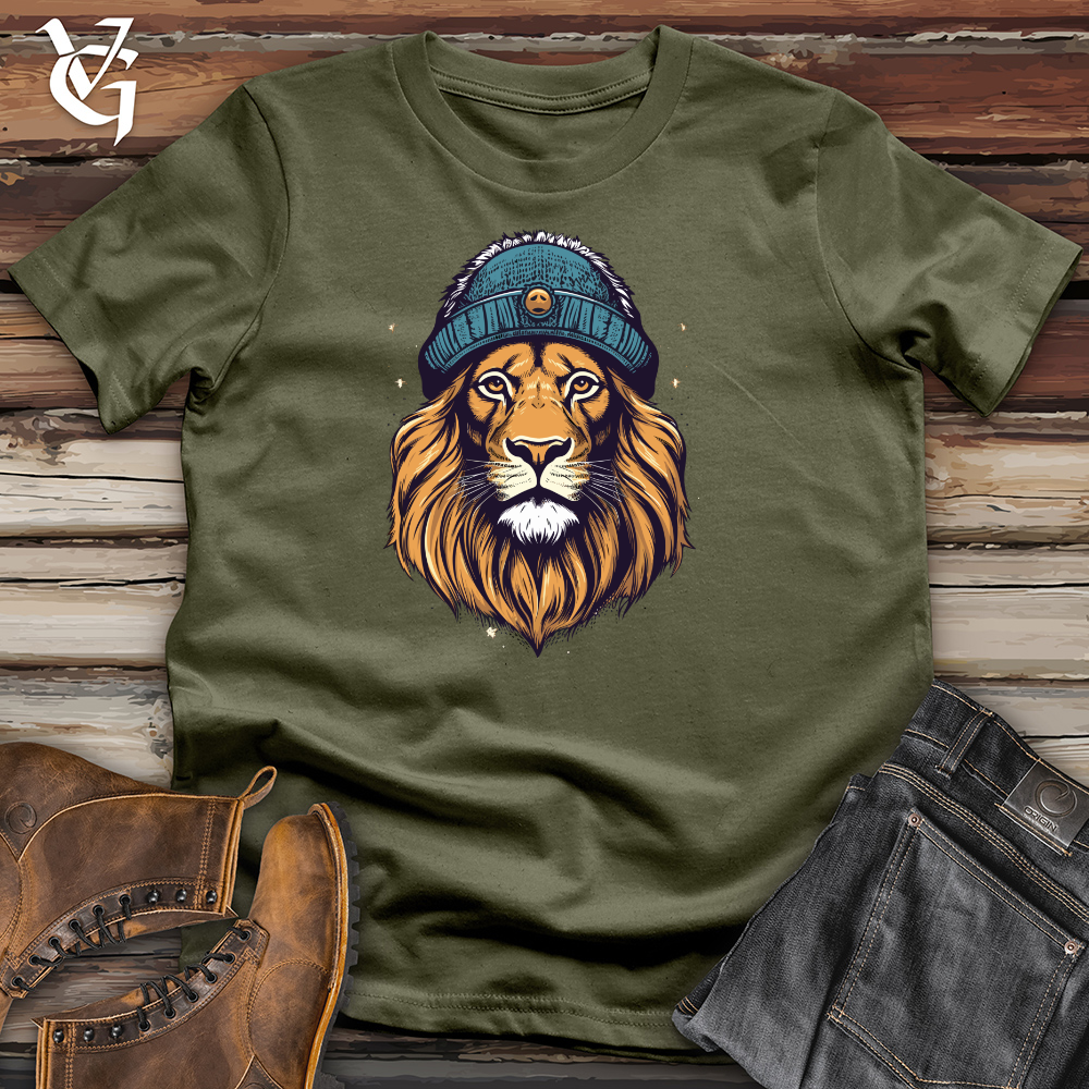 Viking Goods Majestic Mane Cotton Tee Military Green / L