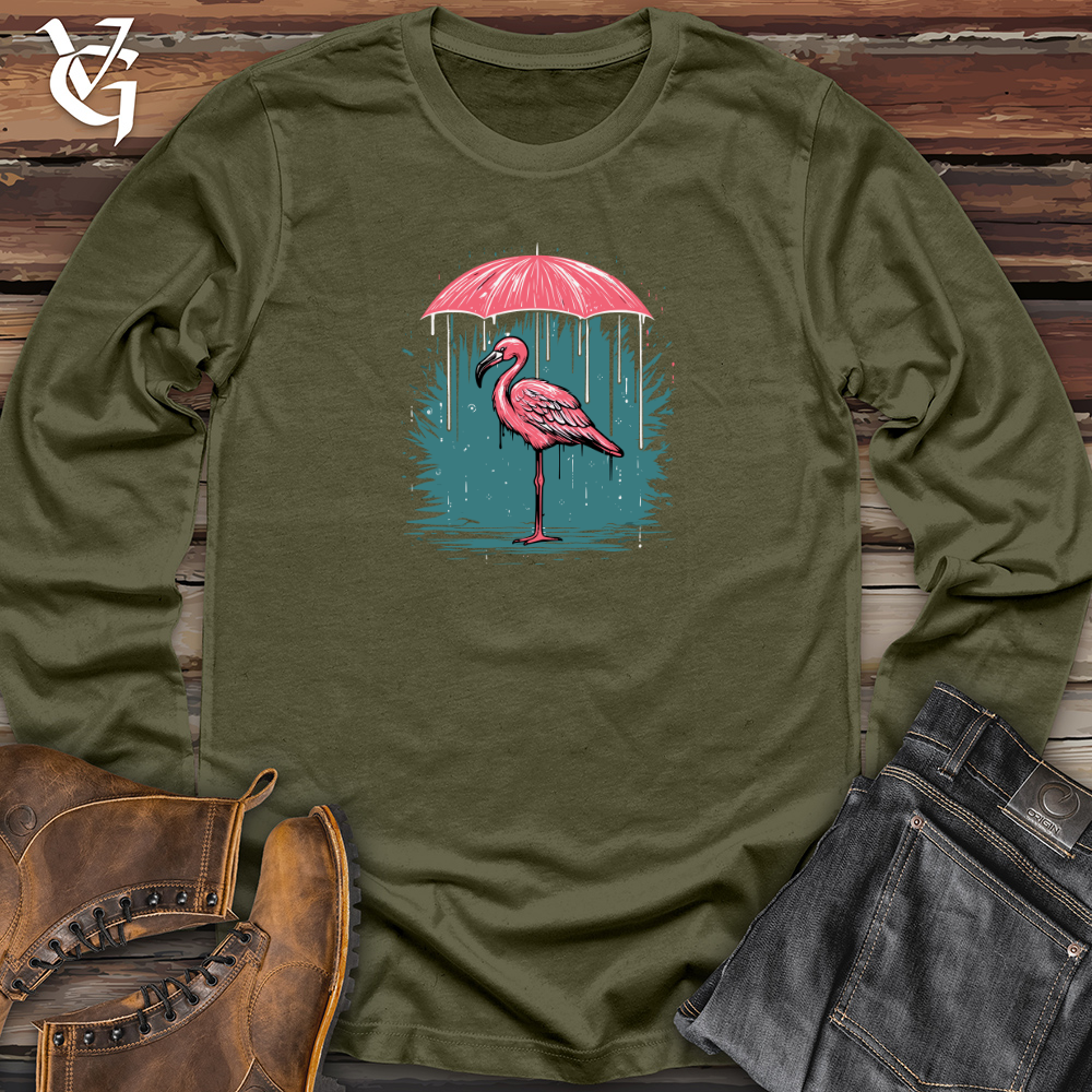 Viking Goods Majestic Rainfall Flamingo Long Sleeve Military Green / L