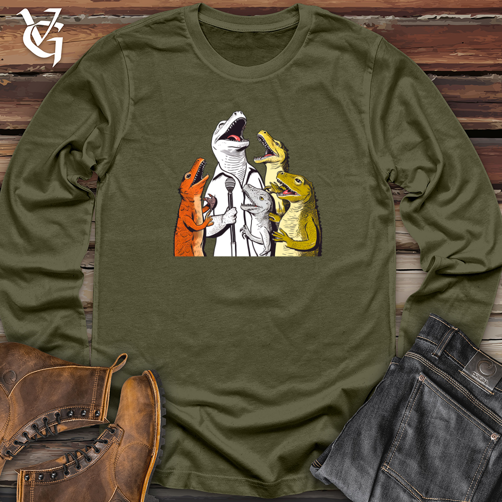 Viking Goods Melodic Reptile Ensemble Long Sleeve Military Green / L