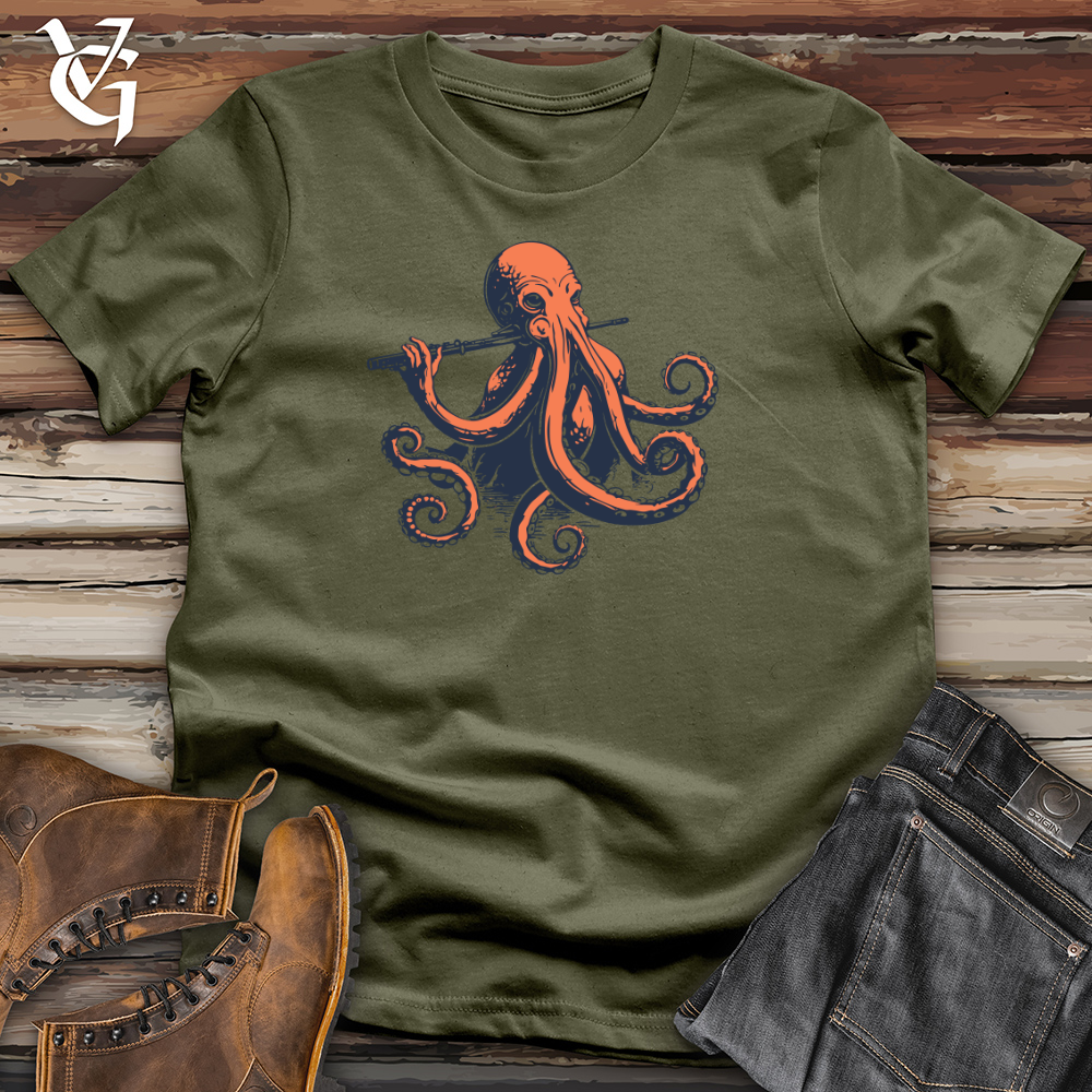 Viking Goods Melodic Tentacles Cotton Tee Military Green / L