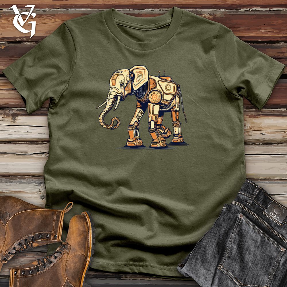 Viking Goods Metal Mammoth Companion Cotton Tee Military Green / L