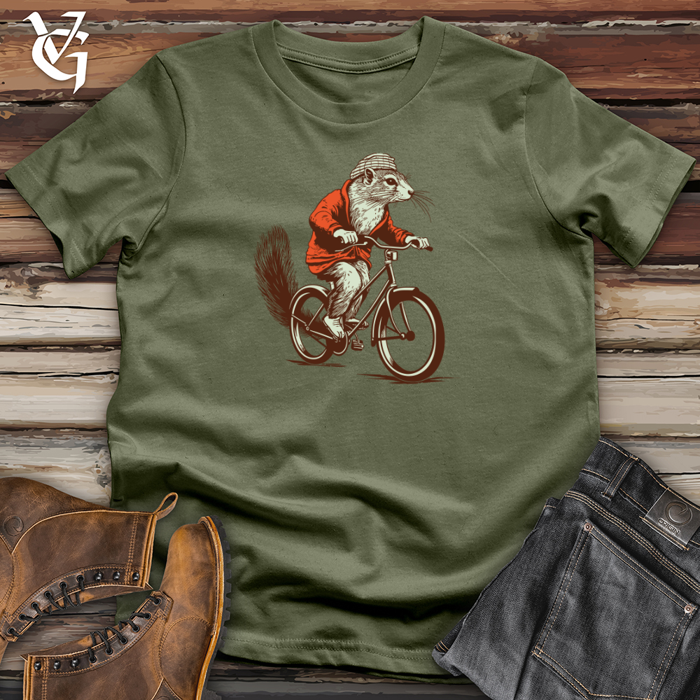 Viking Goods Mink Cycle Softstyle Tee Military Green / L