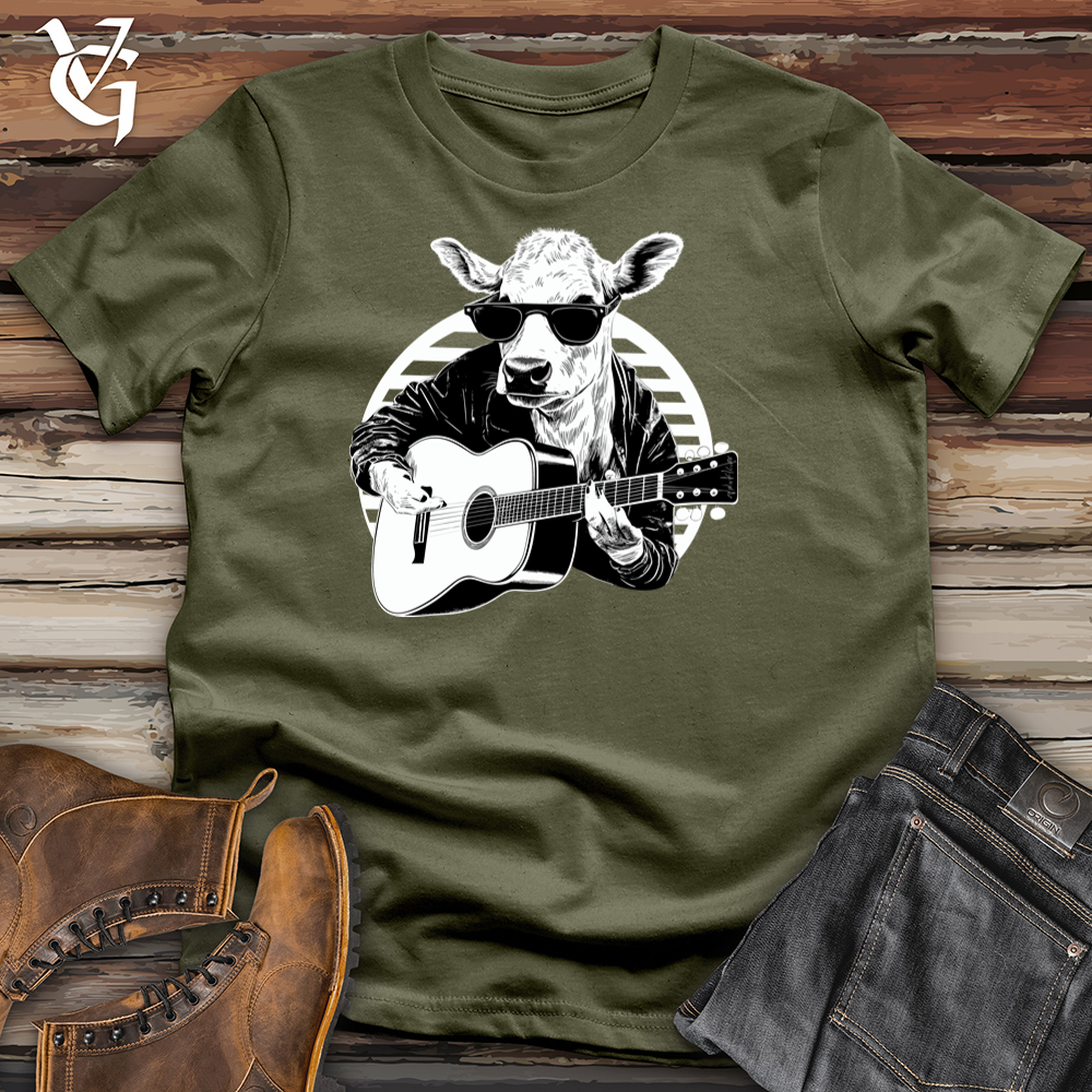 Viking Goods Moozical Cowntender Cotton Tee Military Green / L