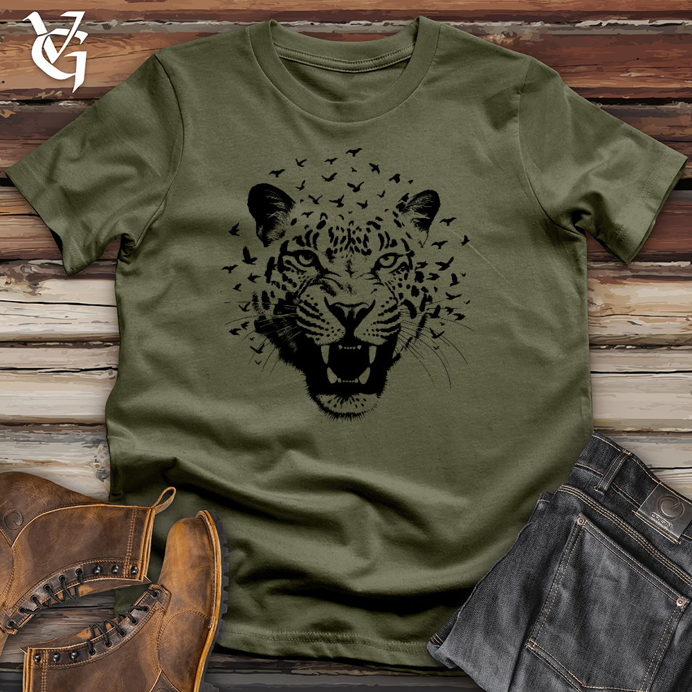 Viking Goods Natures Roar Cotton Tee Military Green / L