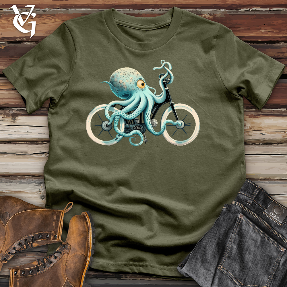 Viking Goods Octobike Cotton Tee Military Green / L