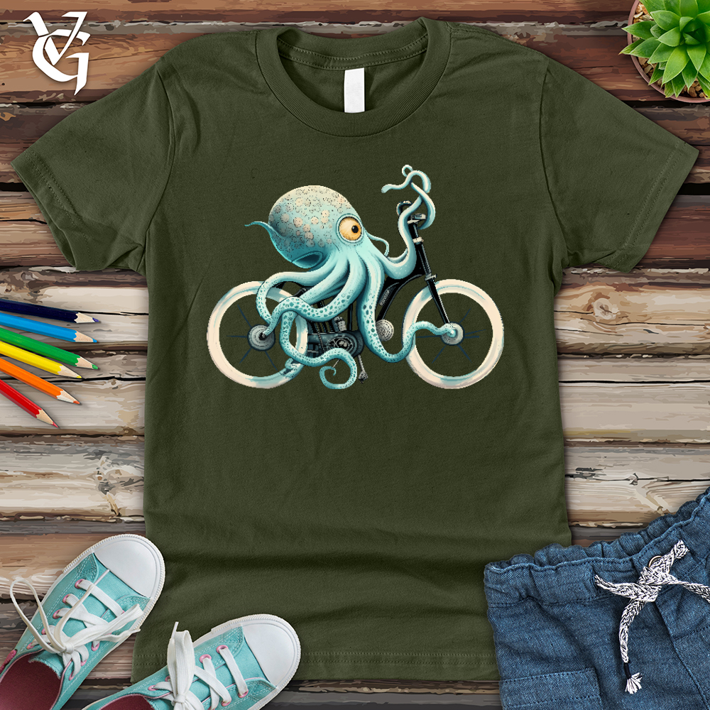 Viking Goods Octobike Youth Tee Military Green / L