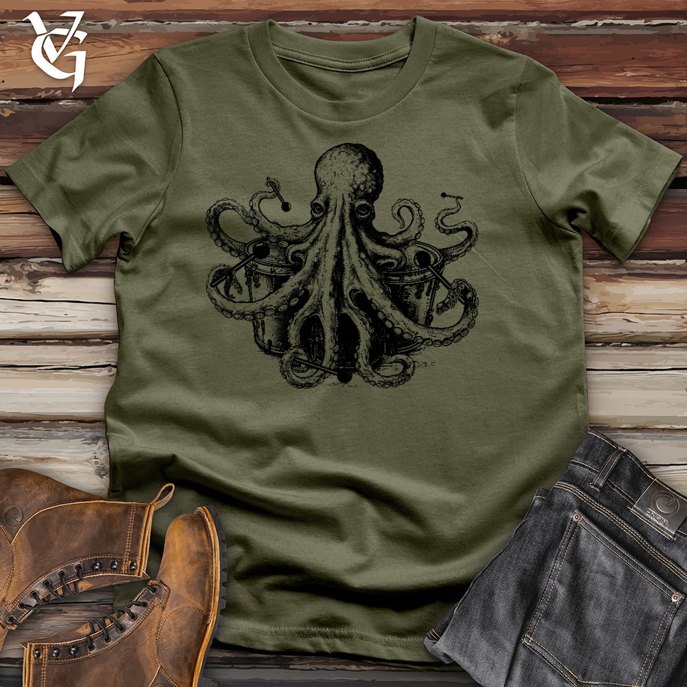 Viking Goods Octodrum Cotton Tee Military Green / L
