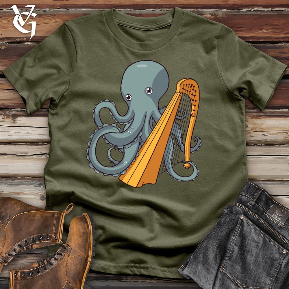 Viking Goods Octoharp Cotton Tee Military Green / L