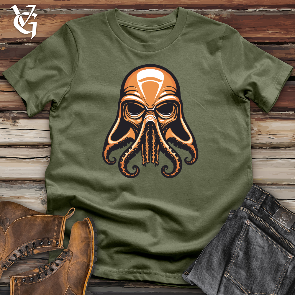 Viking Goods Octopus Helmet Softstyle Tee Military Green / L