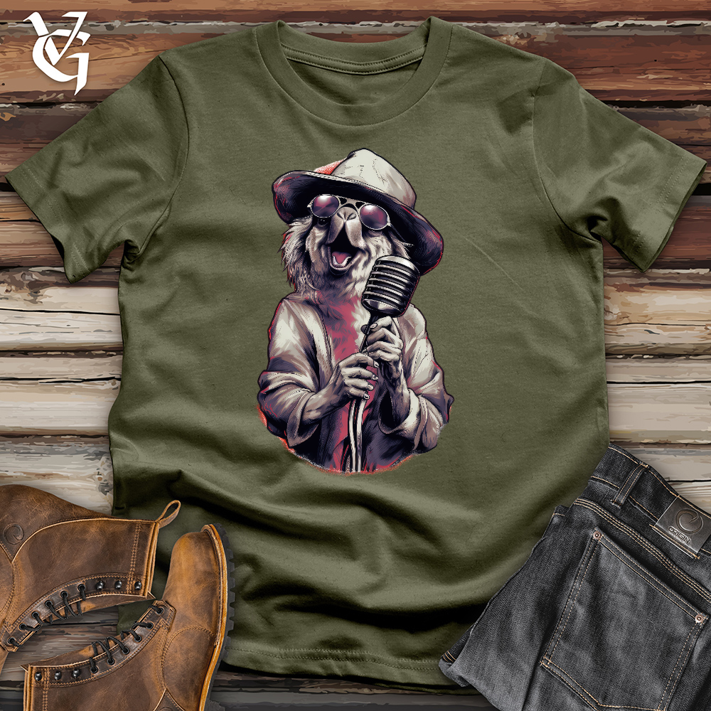 Viking Goods Opera Koala Cotton Tee Military Green / L