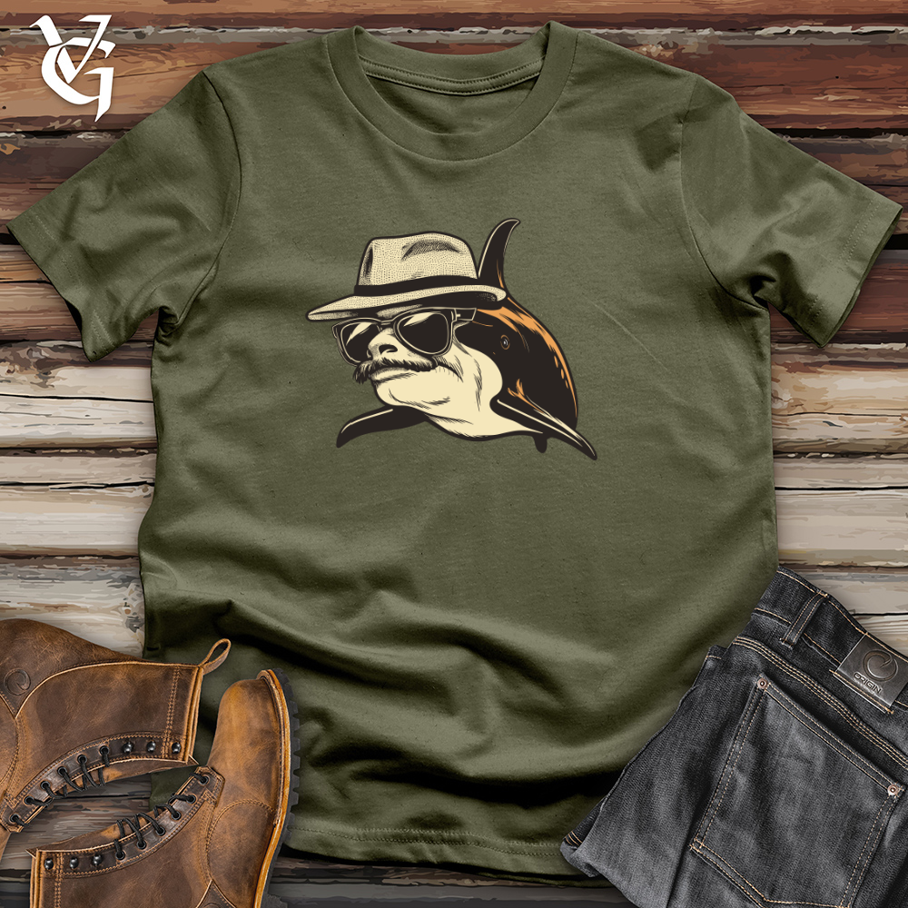 Viking Goods Orca Oldy Cotton Tee Military Green / L