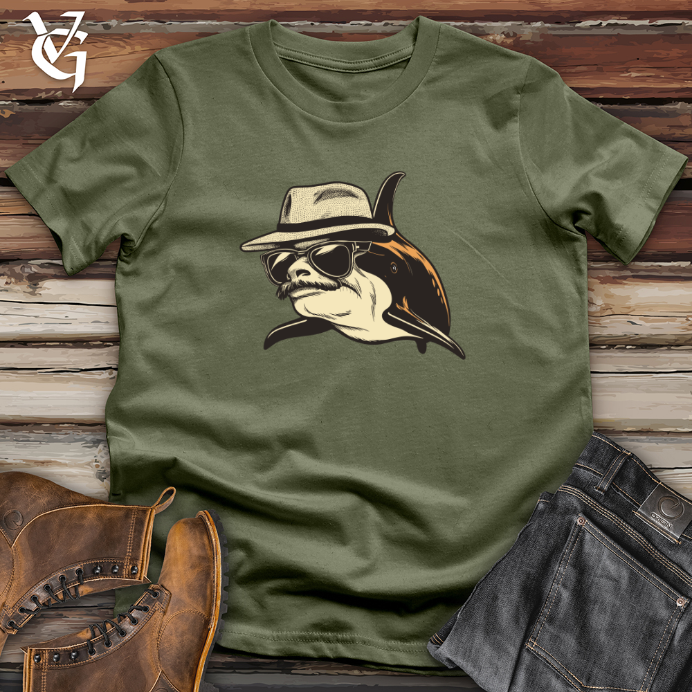 Viking Goods Orca Oldy Softstyle Tee Military Green / L