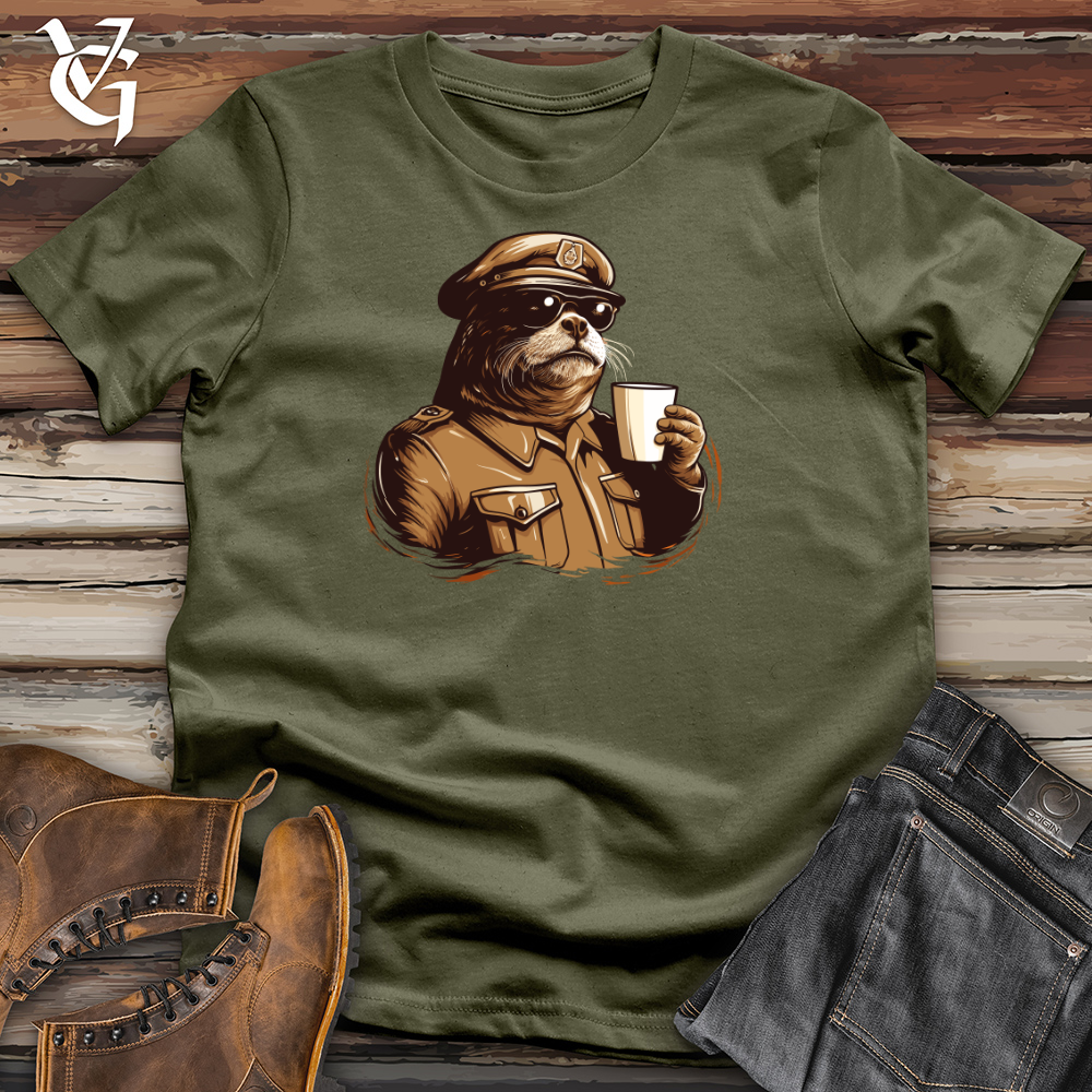 Viking Goods Otter Sergeant Break Cotton Tee Military Green / L