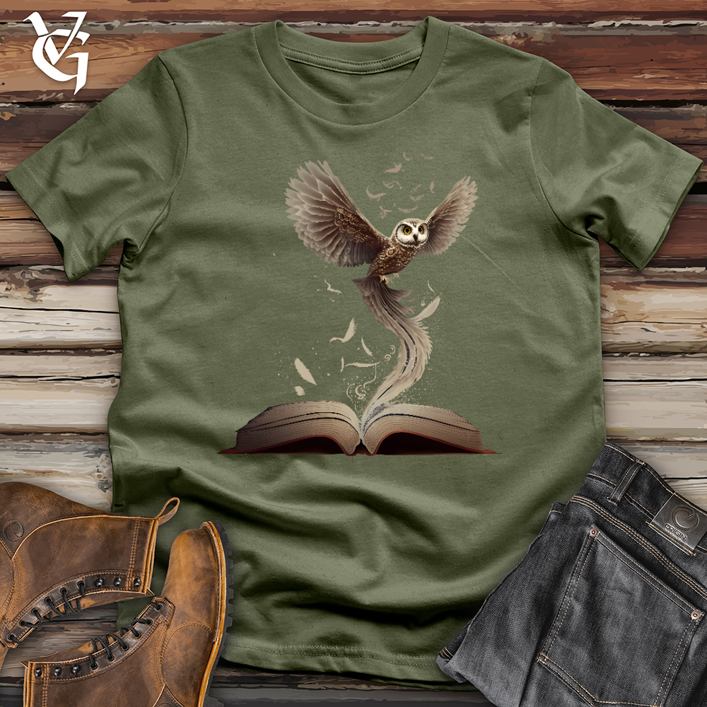 Viking Goods Owls Nest Softstyle Tee Military Green / L