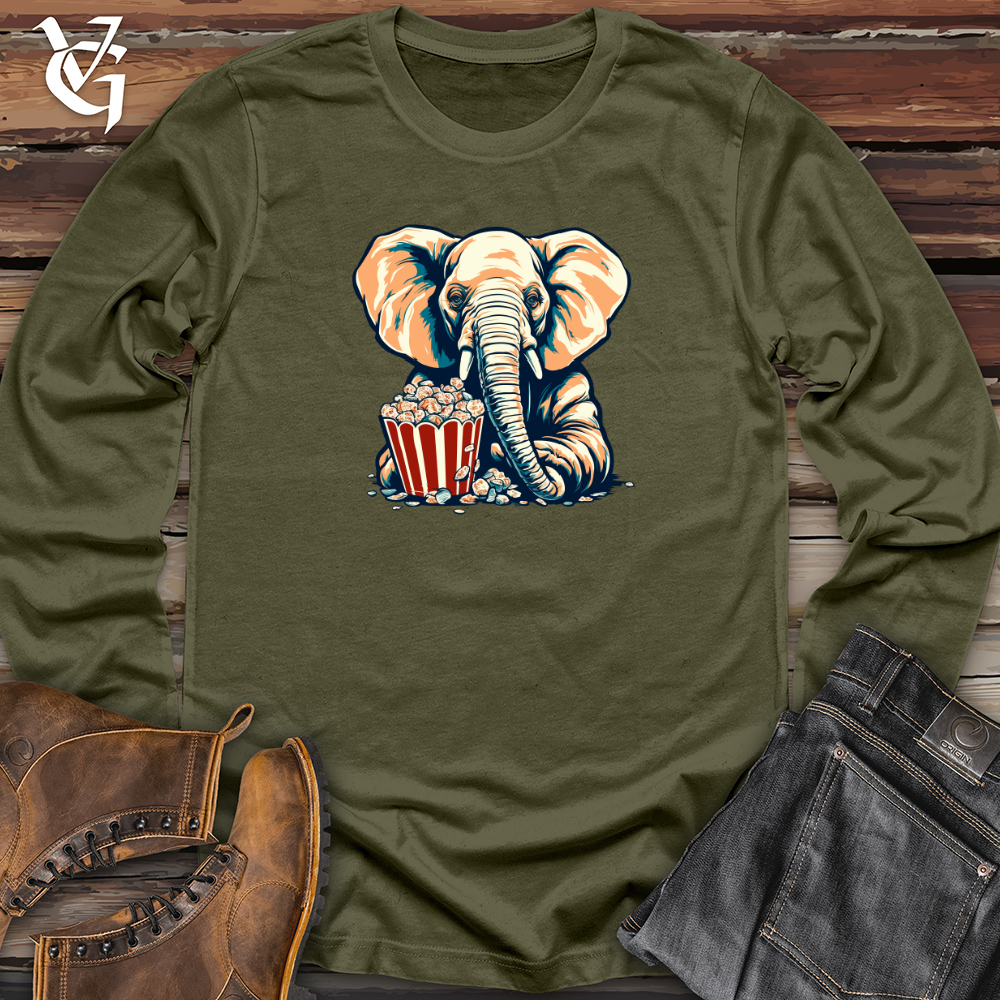 Viking Goods Pachyderm Snacker Long Sleeve Military Green / L