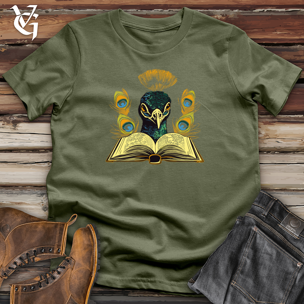 Viking Goods Peacock Poet Softstyle Tee Military Green / L