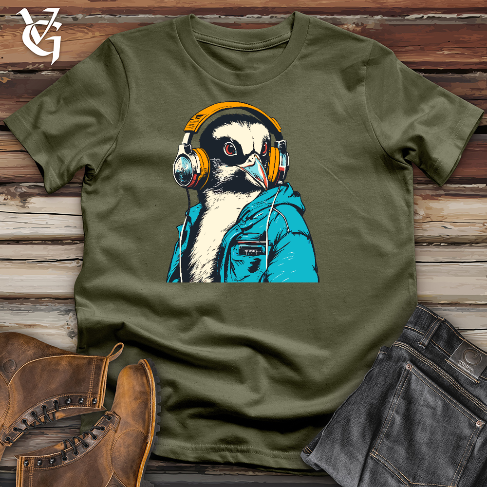 Viking Goods Penguin Jams Cotton Tee Military Green / L