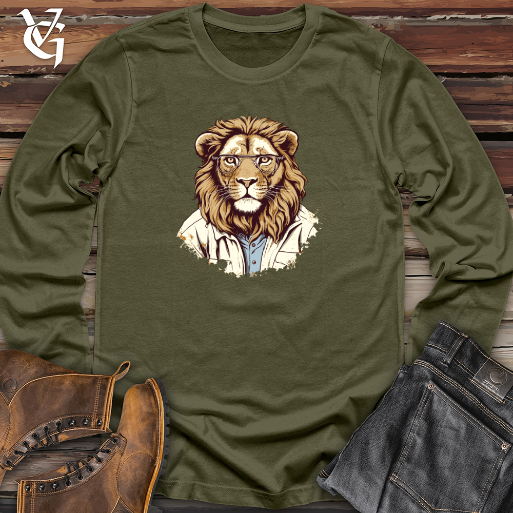 Viking Goods Prideful Educator Long Sleeve Military Green / L