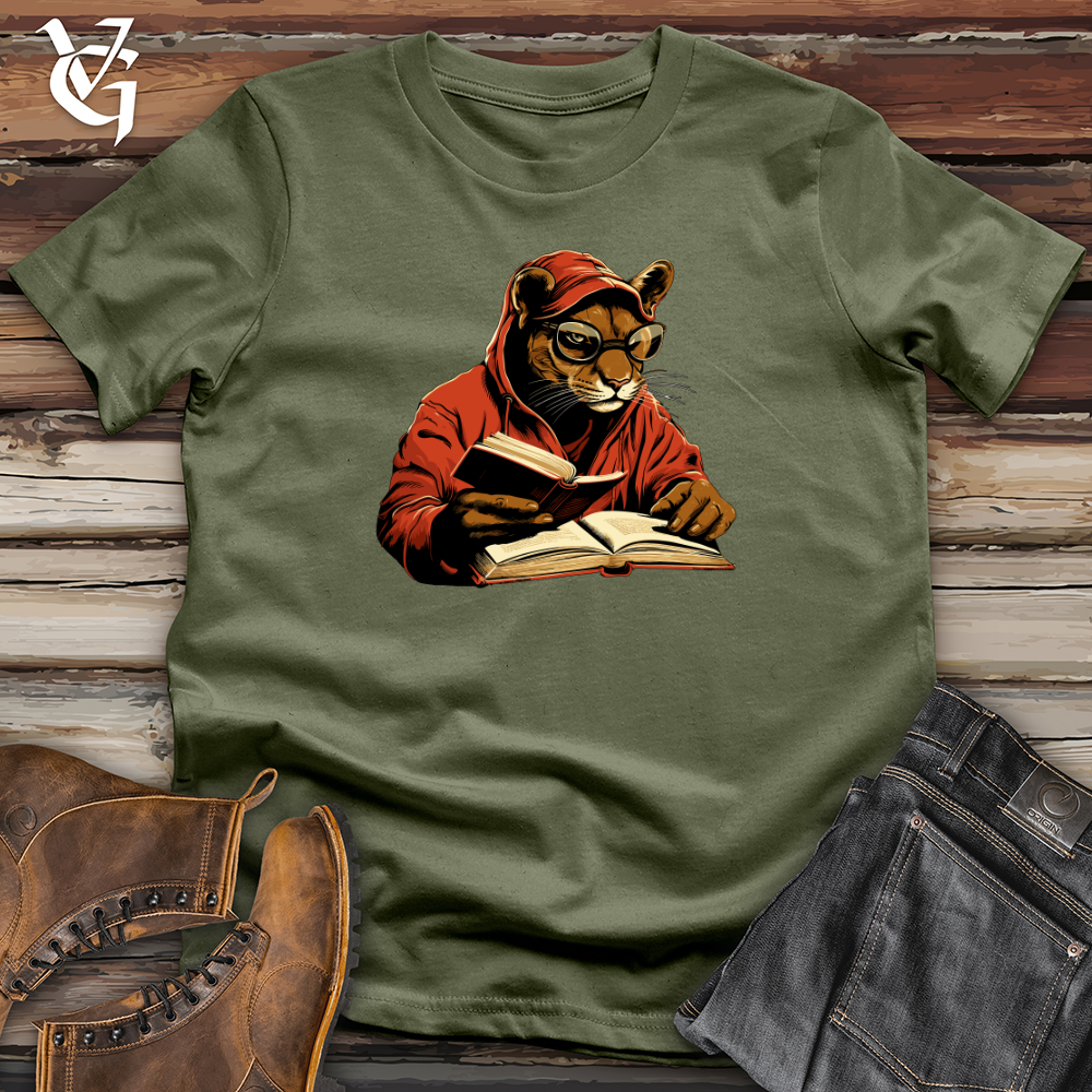 Viking Goods Puma Book Bliss Softstyle Tee Military Green / L