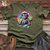 Viking Goods Raccoon Astronaut Adventure Cotton Tee Military Green / L