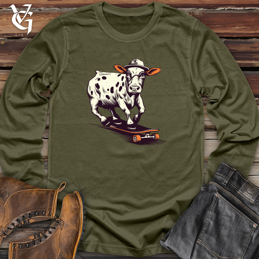 Viking Goods Radical Bovine Skater Long Sleeve Military Green / L