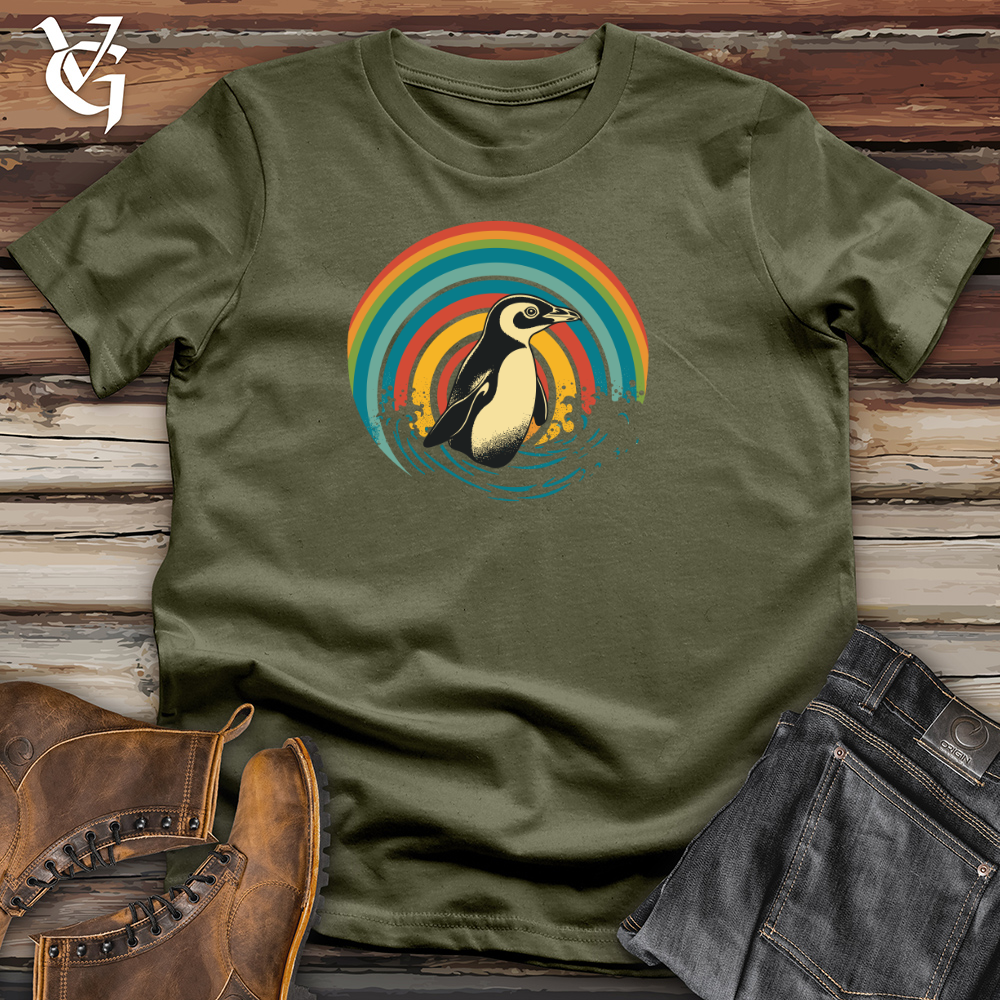 Viking Goods Rainbow Waddler Cotton Tee Military Green / L