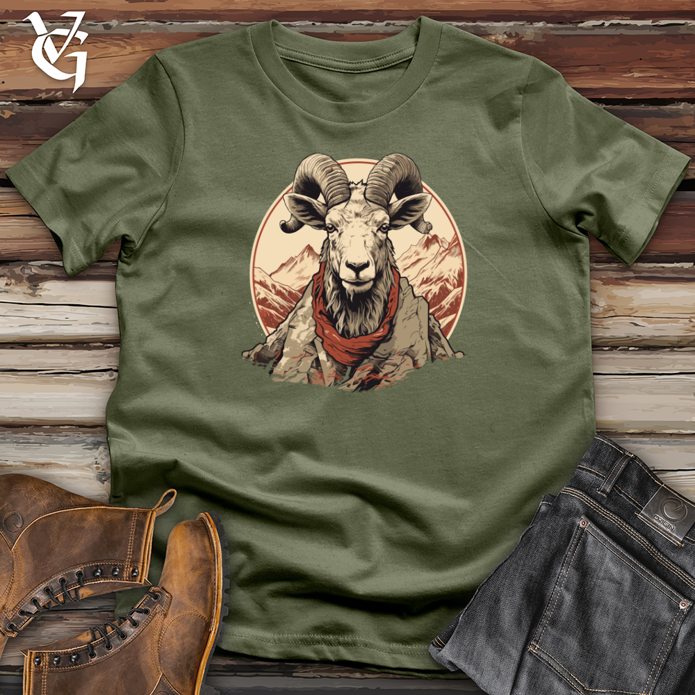 Viking Goods Ram Mountaineer Spirit Softstyle Tee Military Green / L