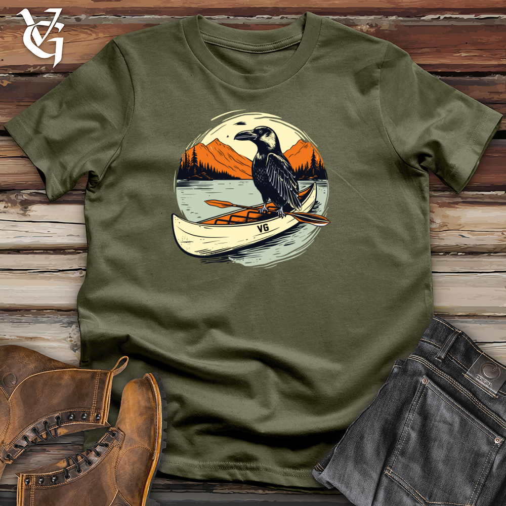 Viking Goods Raven River Paddler Cotton Tee Military Green / L