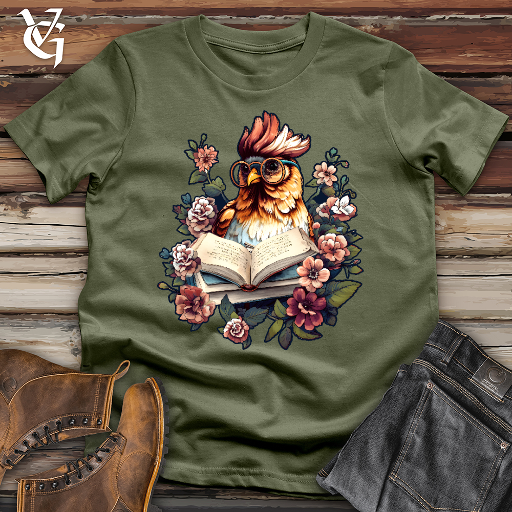 Viking Goods Reading Chicken Softstyle Tee Military Green / L