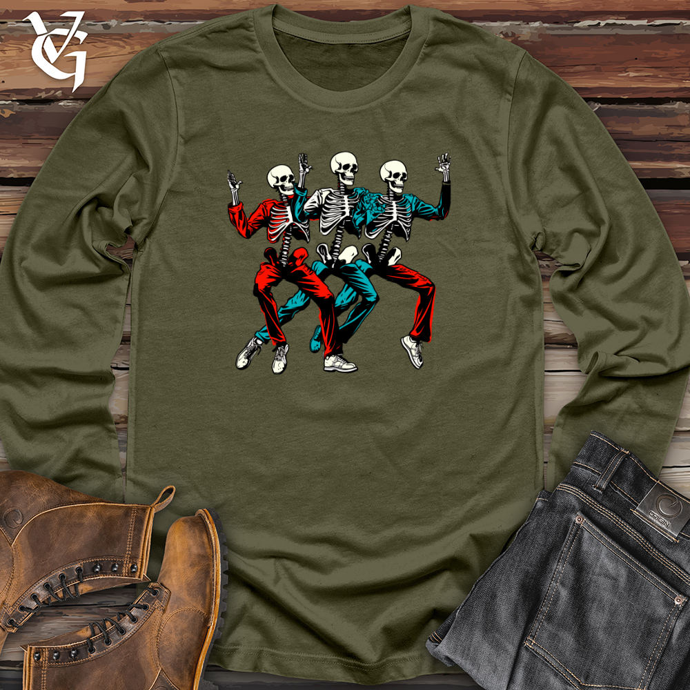 Viking Goods Retro Groove Fusion Long Sleeve Military Green / L