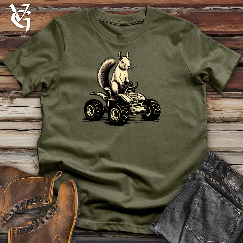 Viking Goods Retro Nut Rider Cotton Tee Military Green / L