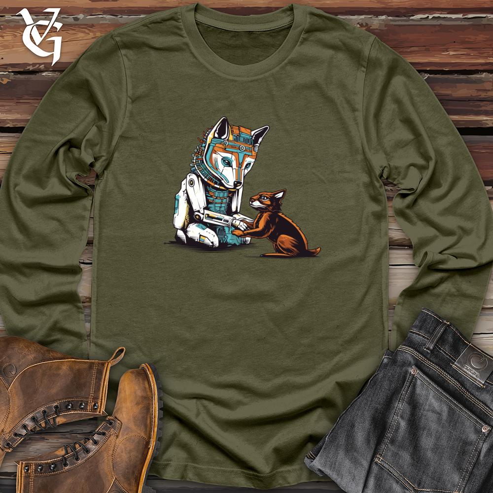 Viking Goods RoboFox Pal Long Sleeve Military Green / L