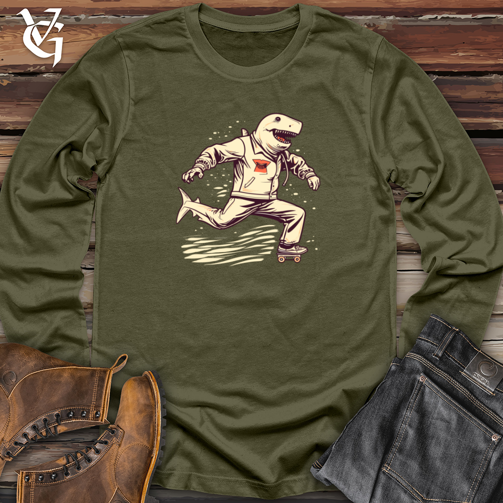 Viking Goods Roller Shark Revival Long Sleeve Military Green / L