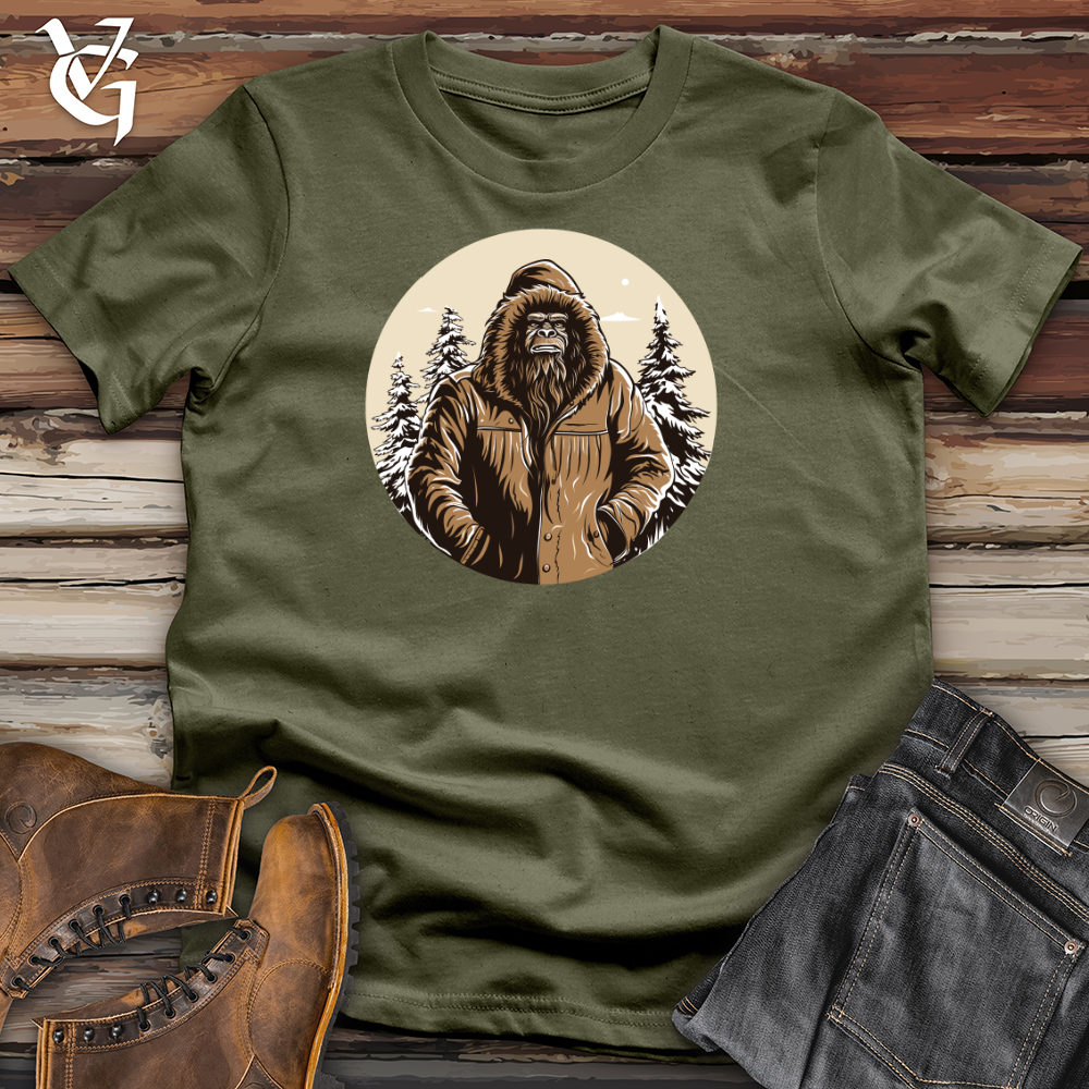 Viking Goods Sasquatch Chill Cotton Tee Military Green / L