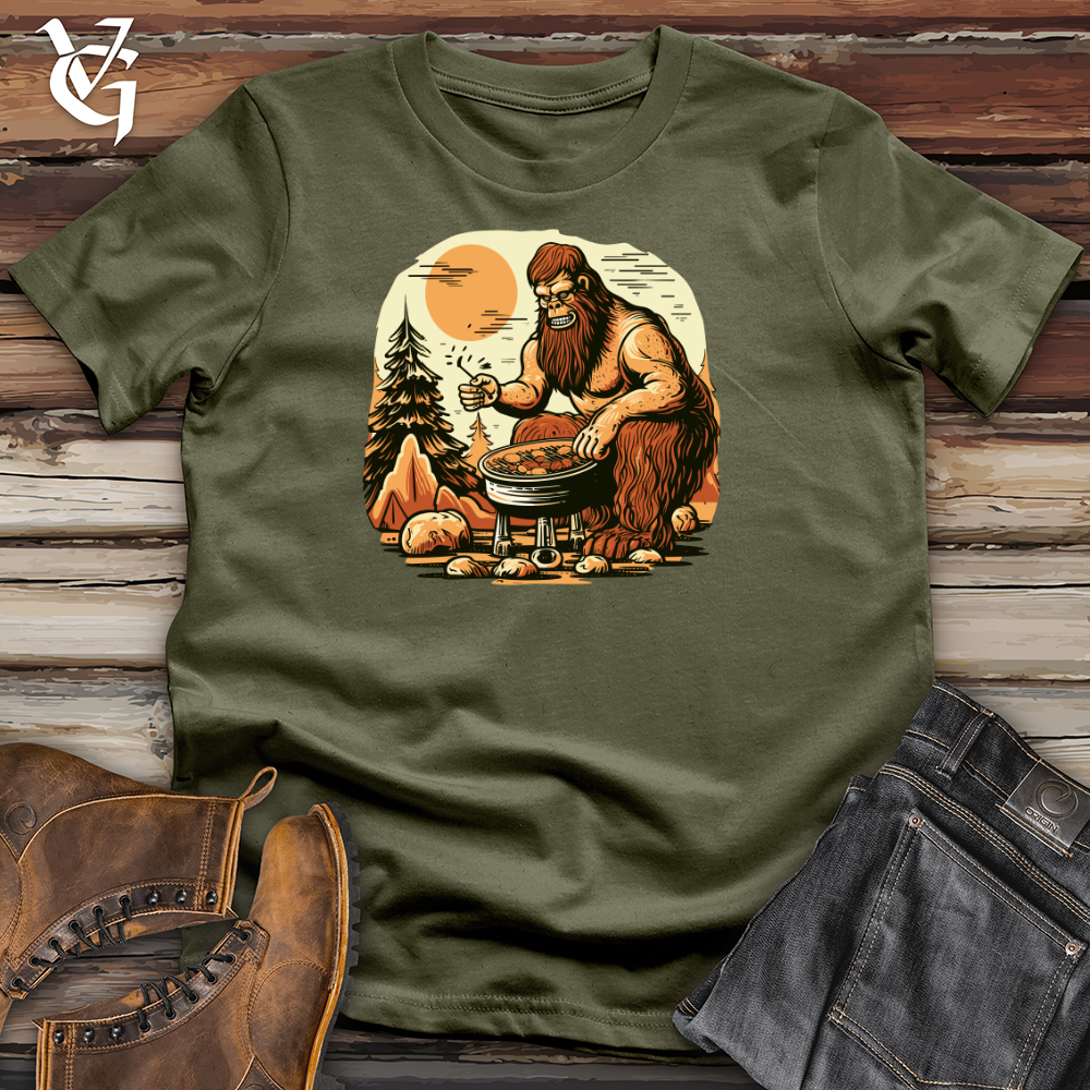 Viking Goods Sasquatch Grillmaster Cotton Tee Military Green / L