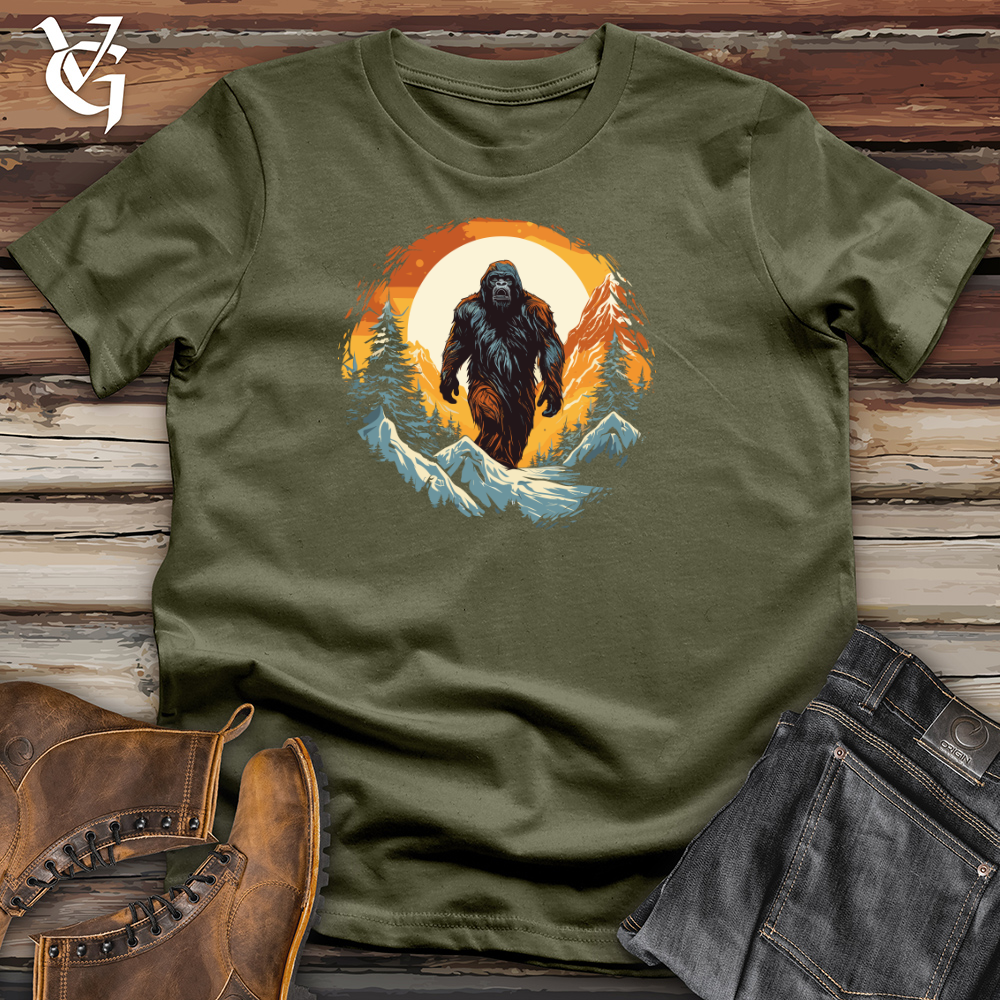 Viking Goods Sasquatch Of Middle Earth Cotton Tee Military Green / L